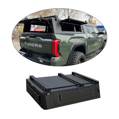 2023 Toyota Tundra Hardtop Canopy Locking Function Sistema di porta letti per camion in lega di alluminio