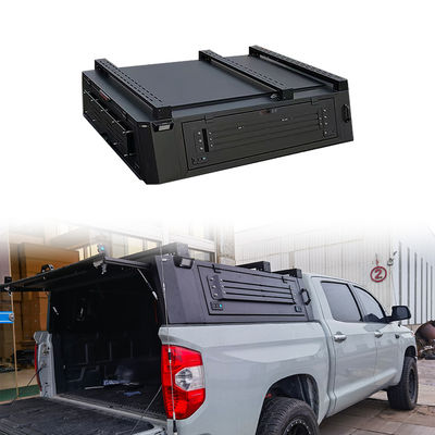 2023 Toyota Tundra Hardtop Canopy Locking Function Sistema di porta letti per camion in lega di alluminio