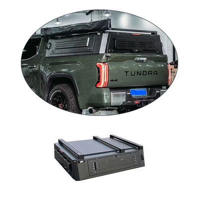 2023 Toyota Tundra Hardtop Canopy Locking Function Sistema di porta letti per camion in lega di alluminio