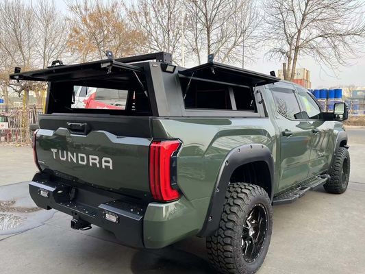 2023 Toyota Tundra Hardtop Canopy Locking Function Sistema di porta letti per camion in lega di alluminio
