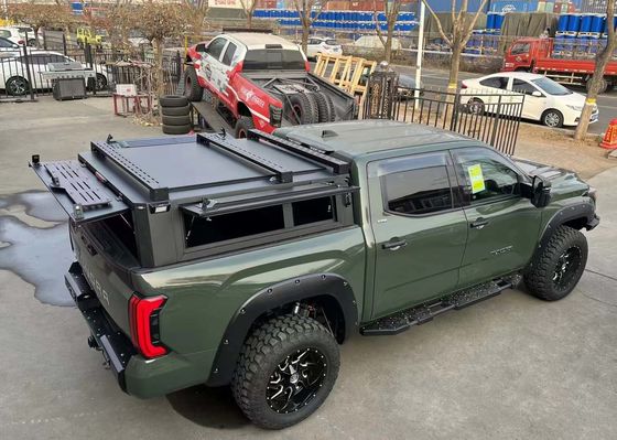 2023 Toyota Tundra Hardtop Canopy Locking Function Sistema di porta letti per camion in lega di alluminio