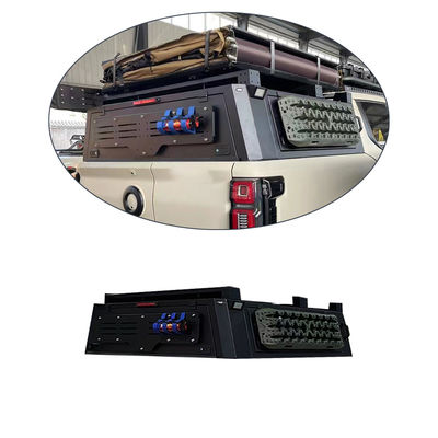 27 kg Leggio di alluminio nero Canopy letto basso per GWM POER Pick Truck Copertura posteriore auto