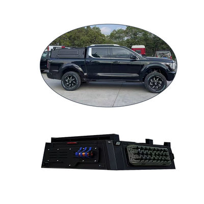 27 kg Leggio di alluminio nero Canopy letto basso per GWM POER Pick Truck Copertura posteriore auto