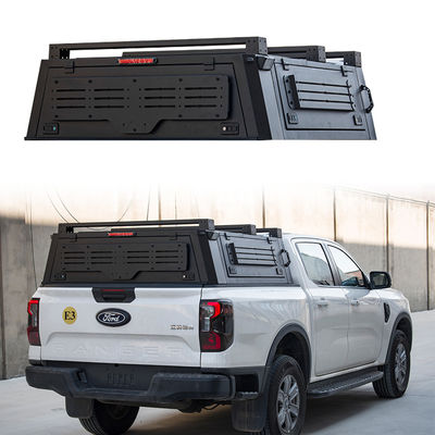 JMC DADAO 4x4 Pickup Truck Canopy Alto-Nero in polvere rivestito Truck Camper Semi-alto letto