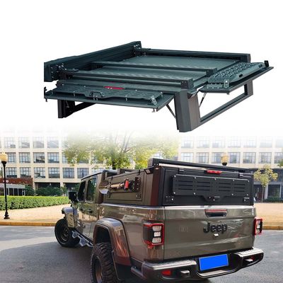 Canopy di autocarro offroad impermeabile in alta lega di alluminio per Jeep Gladiator 170*164*68