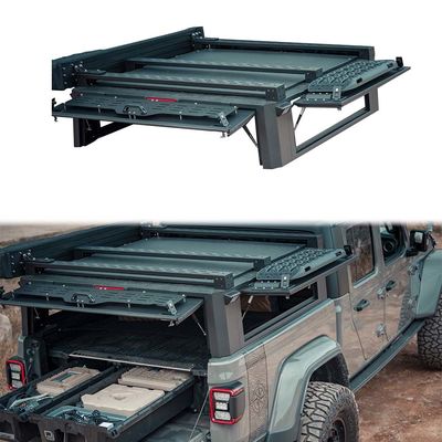 Anno 2020 - JEEP Pickup 4x4 Canopy a letto semi-alto per spazio di stoccaggio extra