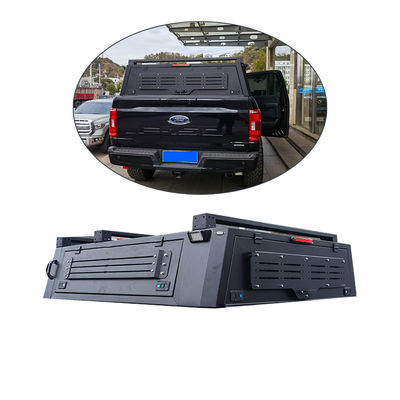 Ford F150 Raptor 2018 No Drill Design Aluminico Legato Camion Letto Canopy Topper Hardtop