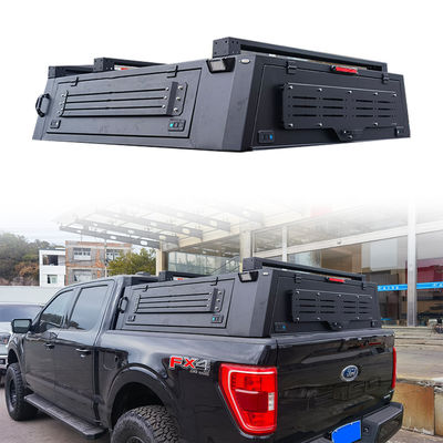 Ford F150 Raptor 2018 No Drill Design Aluminico Legato Camion Letto Canopy Topper Hardtop