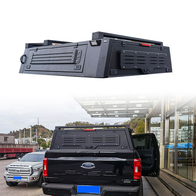 Ford F150 Raptor 2018 No Drill Design Aluminico Legato Camion Letto Canopy Topper Hardtop
