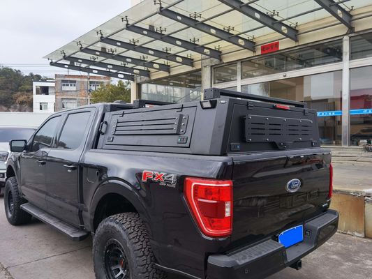 Ford F150 Raptor 2018 No Drill Design Aluminico Legato Camion Letto Canopy Topper Hardtop