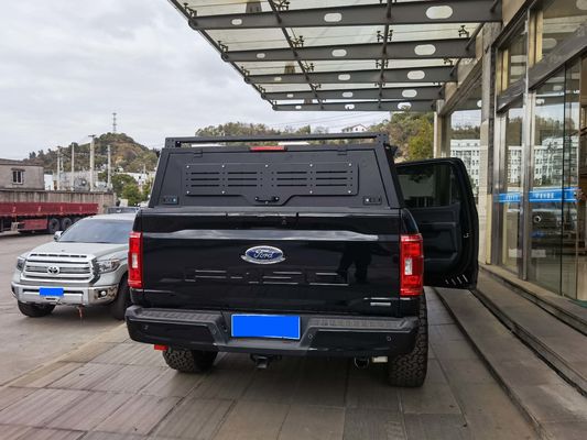 Ford F150 Raptor 2018 No Drill Design Aluminico Legato Camion Letto Canopy Topper Hardtop
