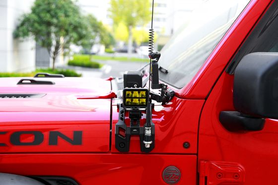 OEM accettabile alta lega di alluminio LED di guida di luce supporto un pilastro per Jeep JL