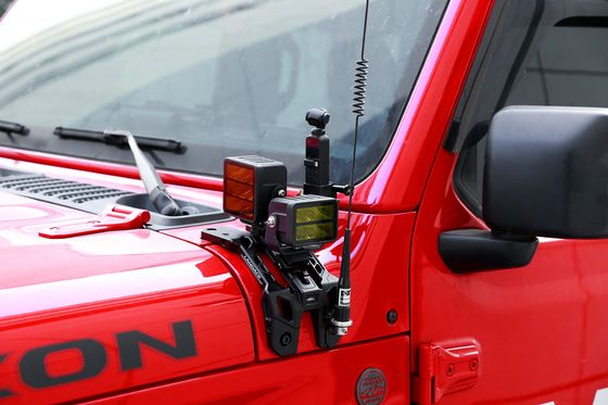 OEM accettabile alta lega di alluminio LED di guida di luce supporto un pilastro per Jeep JL