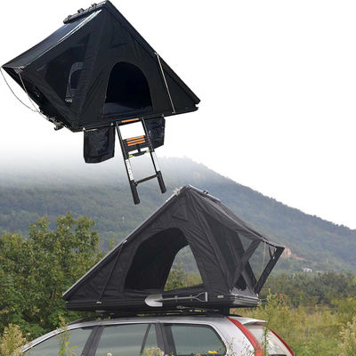Triangolo universale Clamshell Hard Shell Auto tetto Top tenda per campeggio all'aperto Grigio scuro