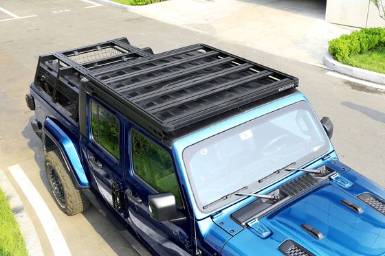 Jeep Wrangler JT 4*4 Offroad Auto Auto Parts Acciaio Alluminio Nero Roof Rack 1500*1425*55mm