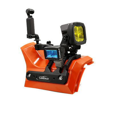 Un pilastro di luce montato con cappuccio 4x4 serbatoio 300 4runner cappuccio montato con luce