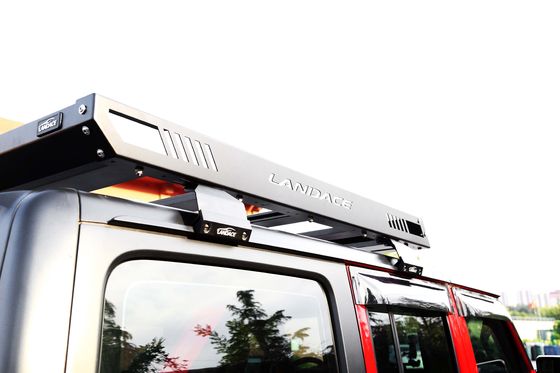 Car Roof Carrier Low Profile Aluminium Alloy Hard Top Cargo Basket per il Wrangler JL 4X4
