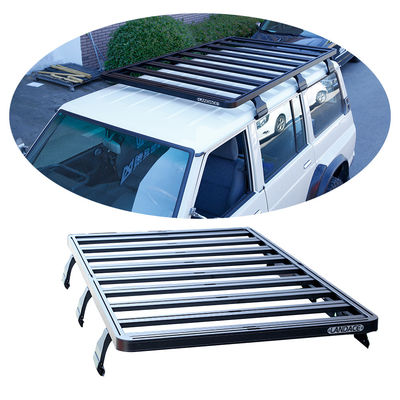 Rack sul tetto per portabagagli in alluminio ad alta resistenza facile da installare per Nissan y60