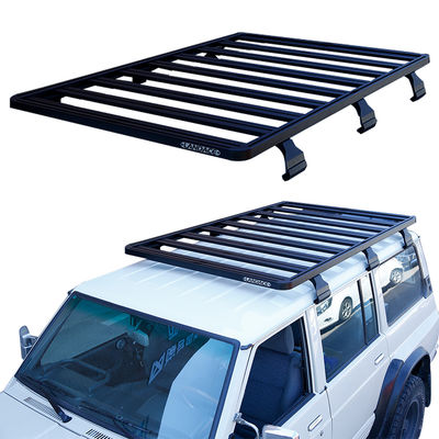 Rack sul tetto per portabagagli in alluminio ad alta resistenza facile da installare per Nissan y60
