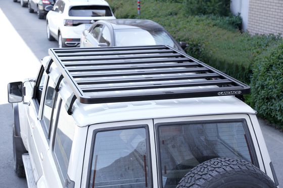 Rack sul tetto per portabagagli in alluminio ad alta resistenza facile da installare per Nissan y60