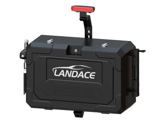 Accessori fuoristrada AL6063-T6 Portale posteriore porta posteriore porta esterna di stoccaggio scatola di attrezzi per jeep