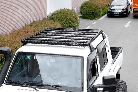 23.5KG Universal Off Road Land Cruiser LC79 Serie Leggio di alluminio basso profilo Flat Car Roof Racks per Toyota