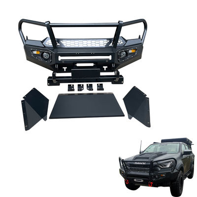 Installare l'originale auto buco fuori strada acciaio Heavy Duty Winch Bumper Guard per ISUZU Dmax