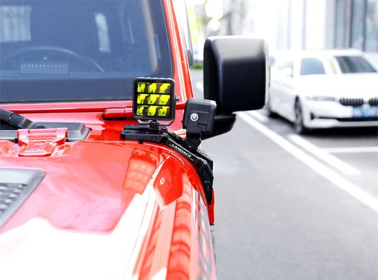 Jeep Wrangler JL Fog Light Mounting Brackets con tecnologia di lavorazione CNC