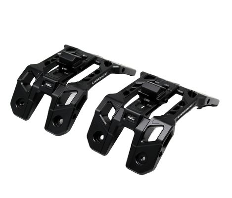 Supporti di montaggio leggeri in argento di lega di alluminio per veicoli fuoristrada