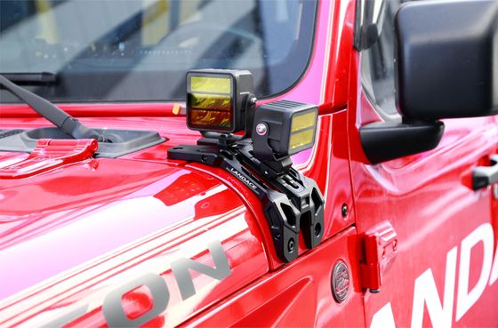 supporti di montaggio personalizzabili per Jeep Wrangler JL Silver
