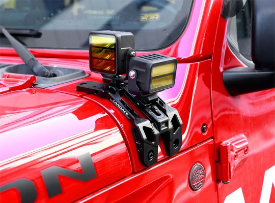 supporti di montaggio personalizzabili per Jeep Wrangler JL Silver