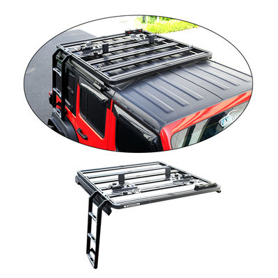 18-23 Wrangler Rubicon Jeep Roof Side Climbers Scala Offroad Scala di scalata in acciaio