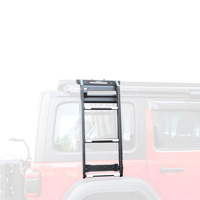 Scala di porta laterale di auto in acciaio inossidabile in polvere per Wrangler JL 18-23 Rubicon Jeep