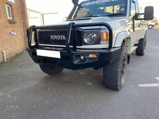 Paraurti per auto neri rivestiti in polvere per Toyota Land Cruiser LC79 Off Road 4x4 Accessori