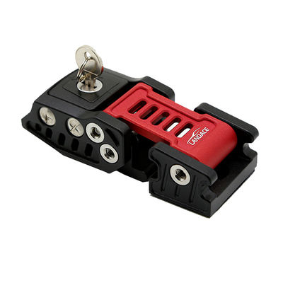 Fabbricazione in alluminio di alluminio finitura metallica motore cappuccio lucchetto di blocco di cattura per la protezione della sicurezza dell'auto