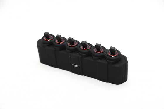 Controllo della luce off-road universale del veicolo senza fili 6 Gang Car Switch Panel Sistema di relè elettronico