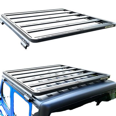 Jeep Jt Roof Rack facile installazione cassa di pioggia montaggio materiale in lega di alluminio