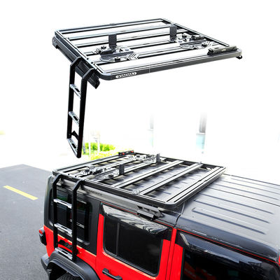 Accessori offroad universali 4x4 Jeep Wrangler JL Roof Rack Scala laterale montata