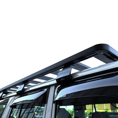 Off Road Land Cruiser LC76 Serie 4x4 Roof Rack Mount in Nero AL6063 SS304 per Toyota