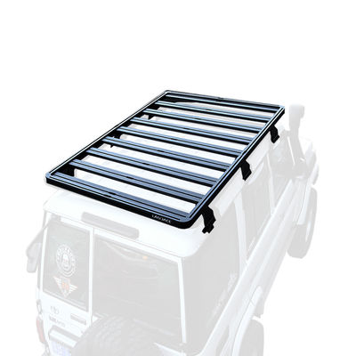 Off Road Land Cruiser LC76 Serie 4x4 Roof Rack Mount in Nero AL6063 SS304 per Toyota