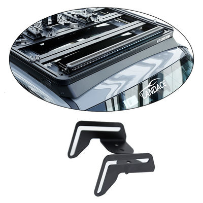 JEEP LED Light Bar Bracket Roof Tray Accessori di alluminio Lightbar Mounting Brackets