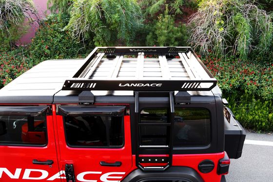 4x4 Off-road Aluminico Leggio Reggiseno Copertina Bagaglio Auto Copertina Cesto in Nero 1455*1425*113mm