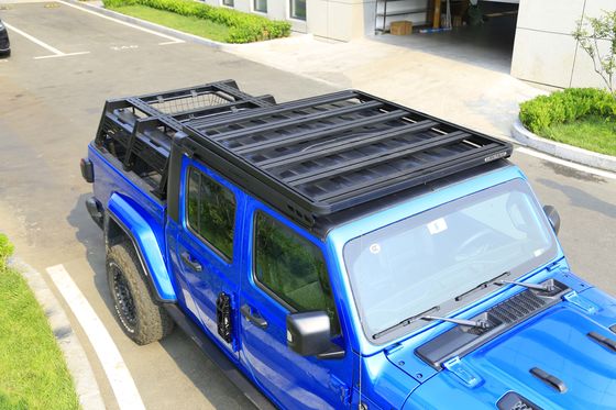 Rack a tetto piatto per Jeep Wrangler JT Leggera lega di alluminio per un'installazione facile