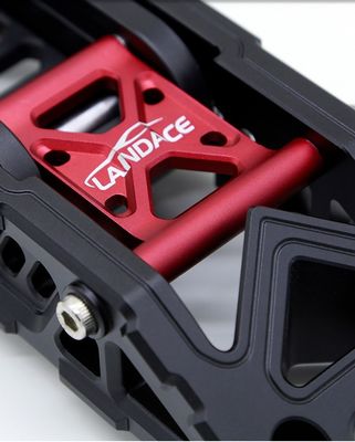 Pedale per pedali a piedi pieghevoli in metallo per accessori esterni di auto