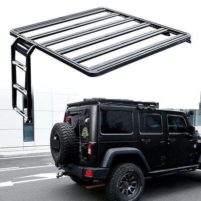 Scala a una sola faccia personalizzata per Jeep Wrangler JK Side Door Ladder Retrofit Kit Q235-8