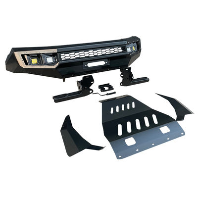 Custom Fit Black Powder Coated Front Bumper Set per Nissan Navara LCV Europe