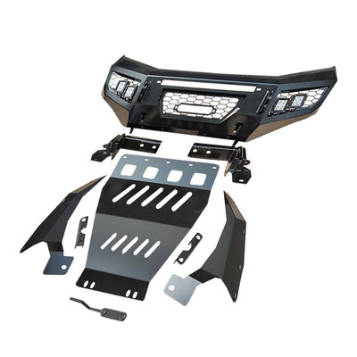 Custom Fit Black Powder Coated Front Bumper Set per Nissan Navara LCV Europe
