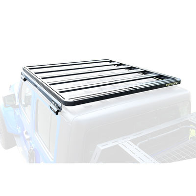 Gladiator 4X4 nero JT Legatura di alluminio portabagagli Roof Rail Basket Auto Roof Racks per Jeep Durable