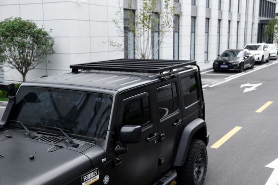 Capacità di carico 200 kg Roof Mount Off-Road Aluminium Roof Rack per 4 porte Wrangler JK