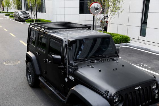 Elettroforesi e rivestimento in polvere Cargo Basket Baggage Carrier per Jeep Wrangler JK